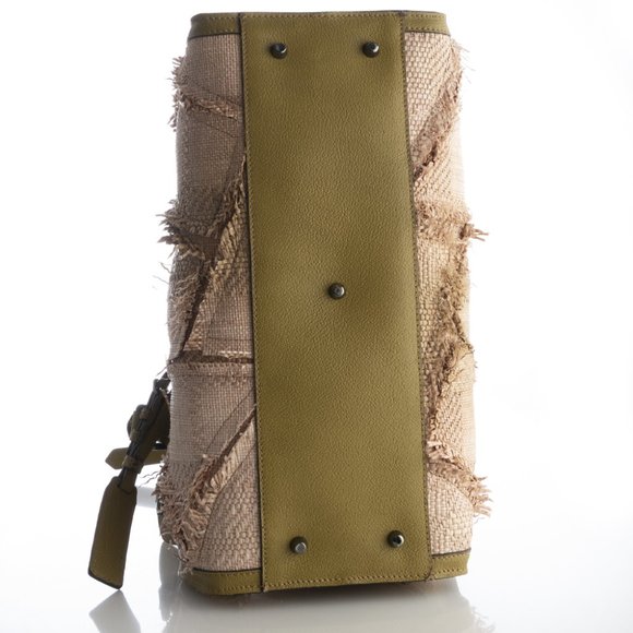 Runway! Burberry Raffia Purse / Bag - Picture 5 of 16